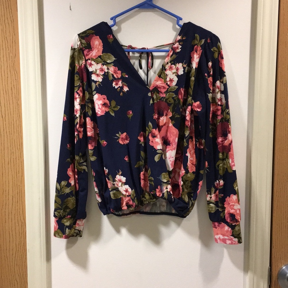 Women’s floral blouse